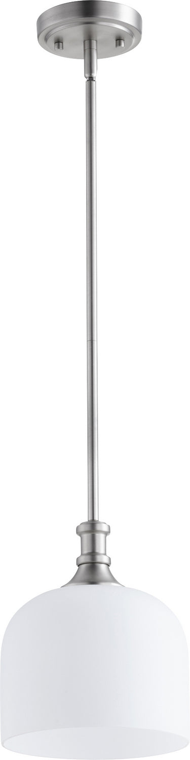 Richmond Transitional Pendant in Satin Nickel
