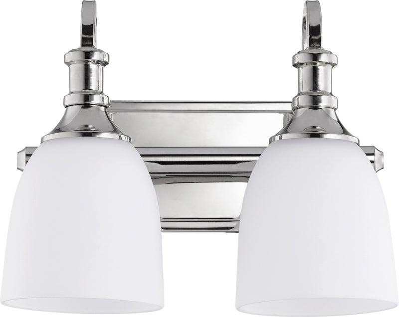 Richmond Transitional Vanity in Polished Nickel