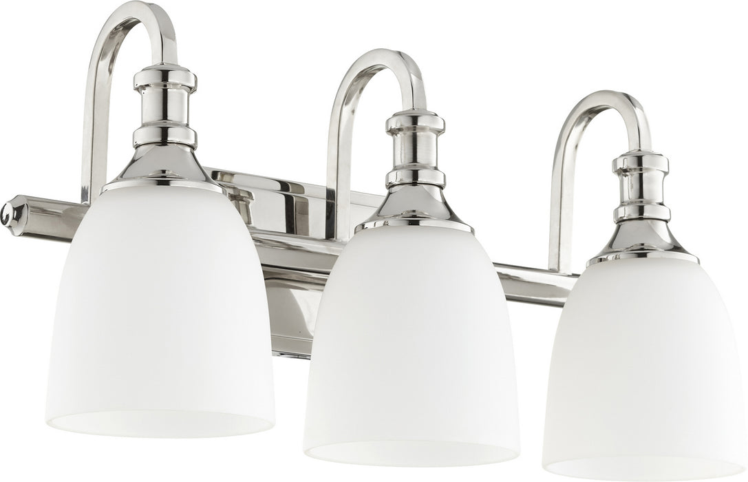 Richmond Transitional Vanity in Polished Nickel