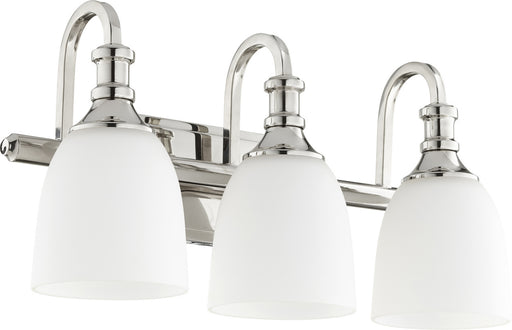 Richmond Transitional Vanity in Polished Nickel