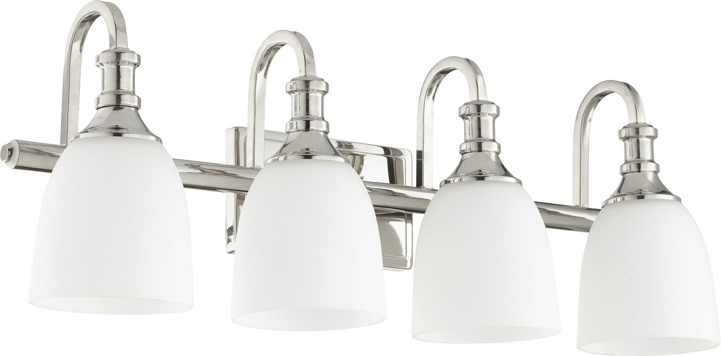 Richmond Transitional Vanity in Polished Nickel