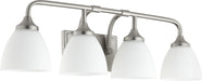 Enclave Transitional Vanity in Satin Nickel
