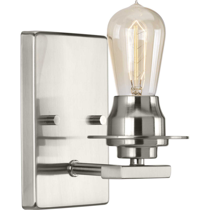 Debut One Light Bath in Brushed Nickel