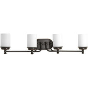 Glide 4-Light Bath Vanity Light in Rubbed Bronze