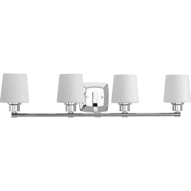 Glance 4-Light Bath Vanity Light in Polished Chrome