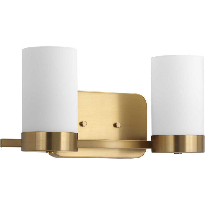 Elevate Two Light Bath in Brushed Bronze