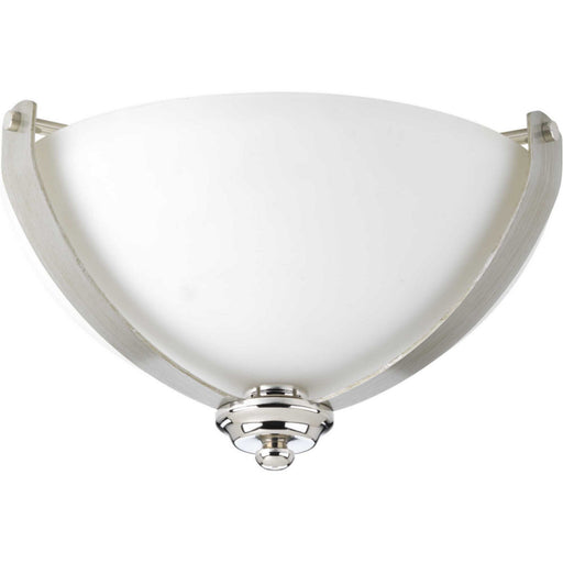 Noma 2-Light Flush Mount in Polished Nickel