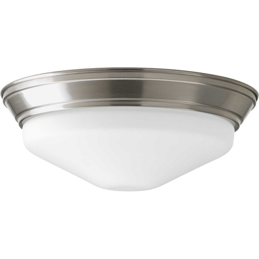 Led Flush - Angled LED Flush Mount in Brushed Nickel