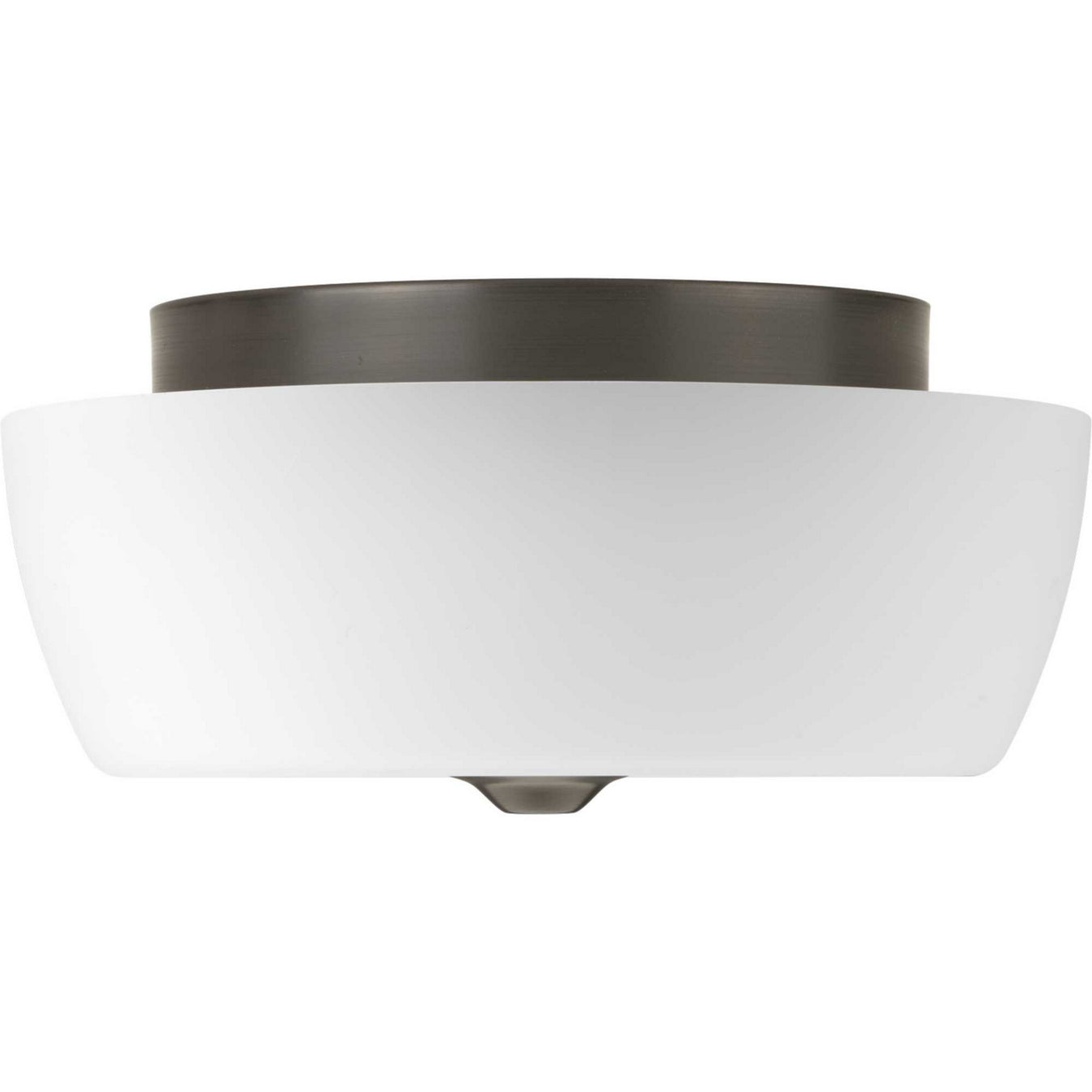 Leap Two Light Flush Mount in Antique Bronze