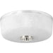 Alexa Two Light Flush Mount in Brushed Nickel