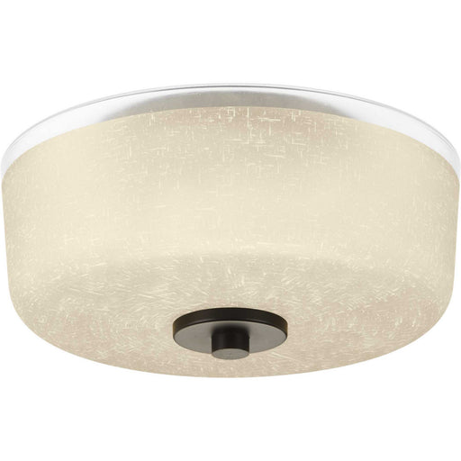Alexa Two Light Flush Mount in Antique Bronze
