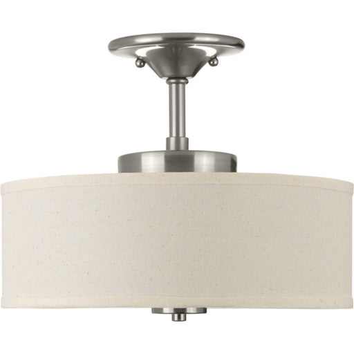 Inspire Led LED Semi-Flush Mount in Brushed Nickel