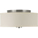 Inspire Led LED Flush Mount in Brushed Nickel