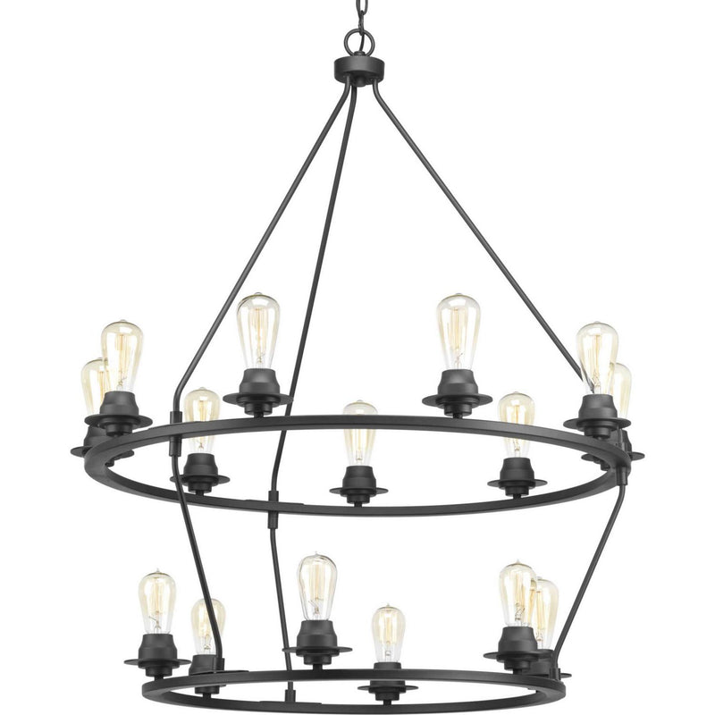 Debut 15-Light Chandelier in Graphite