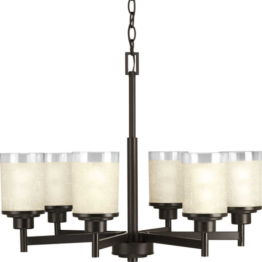 Alexa 6-Light Chandelier in Antique Bronze