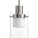 Moderna Led LED Mini Pendant in Brushed Nickel