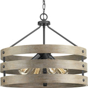 Gulliver 4-Light Pendant in Graphite