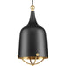 Era 1-Light Pendant in Black - Lamps Expo