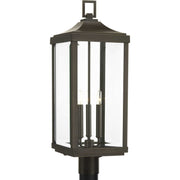 Gibbes Street 3-Light Outdoor Post Light in Antique Bronze
