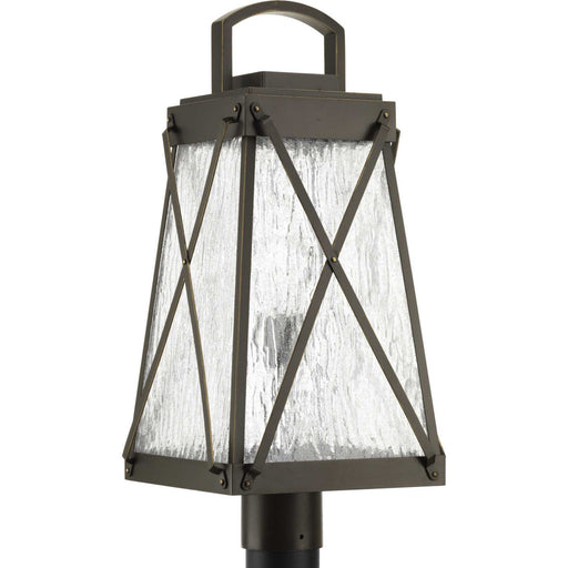 Creighton One Light Post Lantern in Antique Bronze