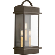 Santee 3-Light Outdoor Wall Lantern in Antique Bronze