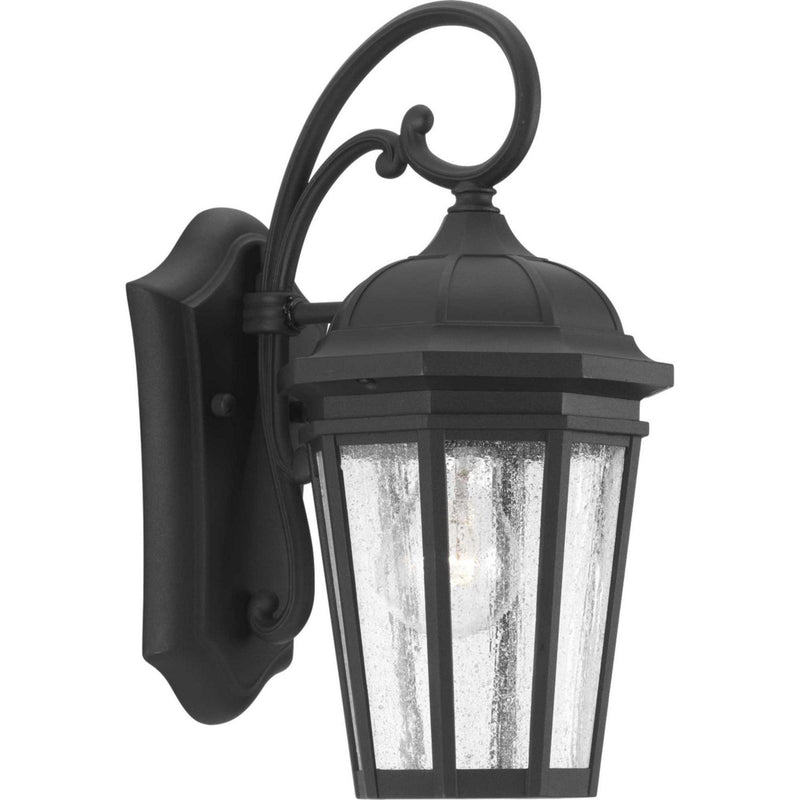 Verdae Small Outdoor Wall Lantern in Black