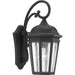 Verdae One Light Wall Lantern in Black