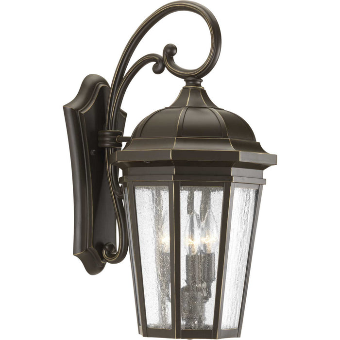 Verdae Three Light Large Wall Lantern in Antique Bronze