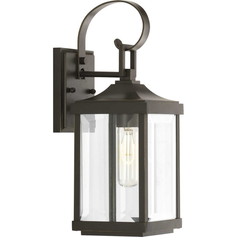 Gibbes Street Small Outdoor Wall Lantern in Antique Bronze