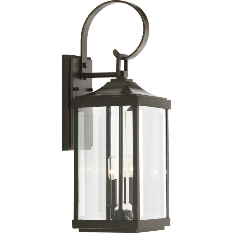 Gibbes Street 2-Light Outdoor Wall Lantern in Antique Bronze