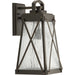 Creighton One Light Wall Lantern in Antique Bronze
