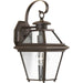Burlington One Light Wall Lantern in Antique Bronze