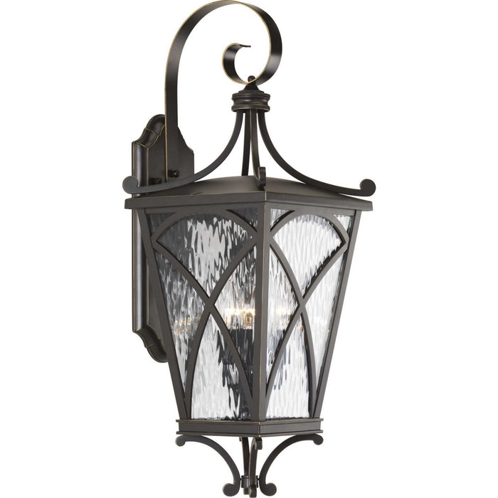 Cadence Three Light Wall Lantern in Oil Rubbed Bronze