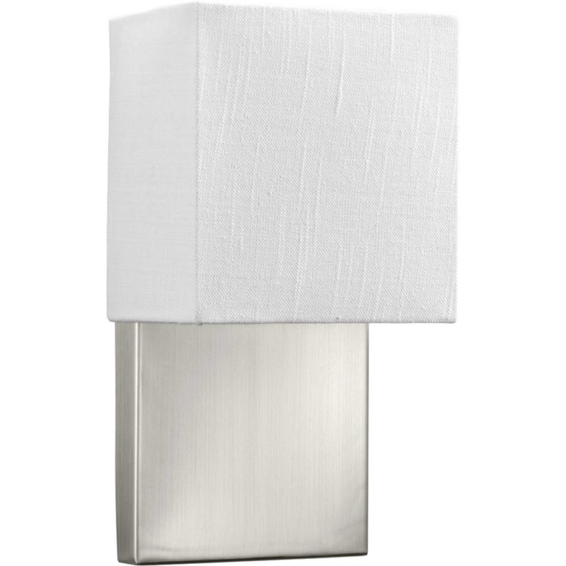 Led Shade LED Wall Sconce in Brushed Nickel