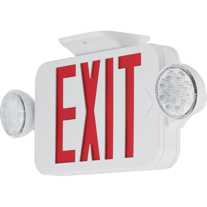 Exit Signs LED Combo Exit/Emergency in White