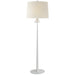 Beaumont Two Light Floor Lamp in Plaster White