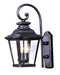 Knoxville Three Light Outdoor Wall Lantern in Bronze