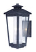 Aberdeen One Light Outdoor Wall Lantern in Artesian Bronze