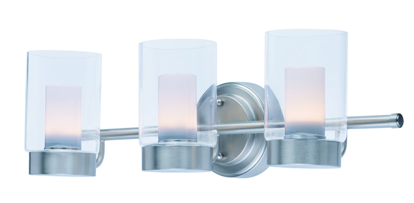 Mod LED Bath Vanity in Satin Nickel