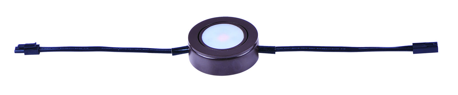 CounterMax MX-LD-AC LED Puck in Anodized Bronze