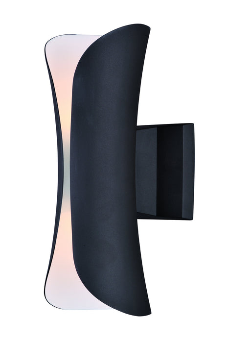 Scroll LED Outdoor Wall Sconce in Architectural Bronze