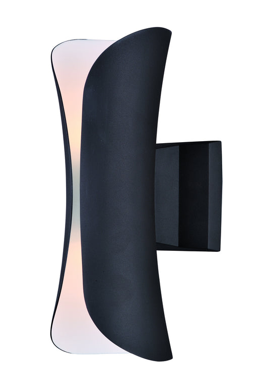 Scroll LED Outdoor Wall Sconce in Architectural Bronze