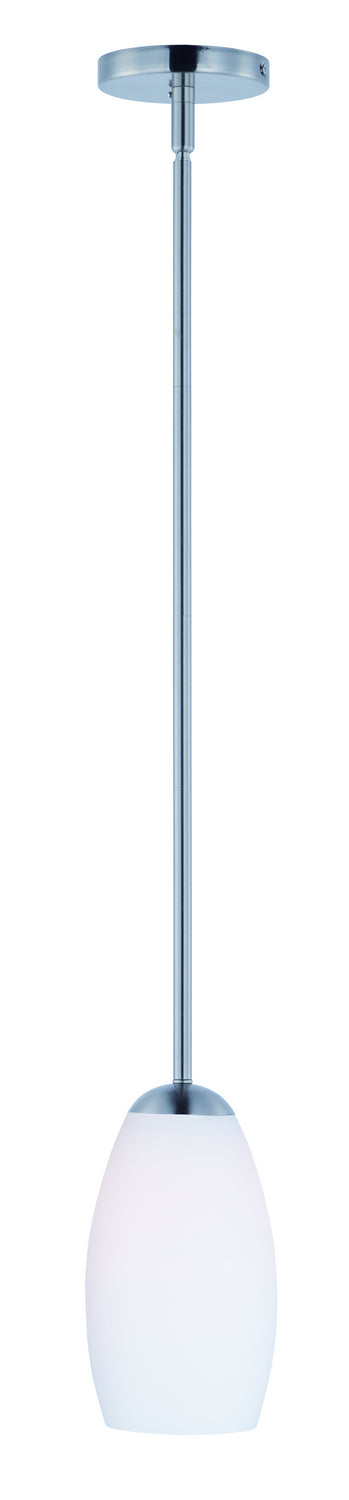 Taylor One Light Mini Pendant in Satin Nickel