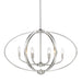 3167-LP PW- Colson Linear Pendant in Pewter with No Shade by Golden Lighting