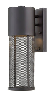 Aria Small Outdoor Wall Sconce in Black