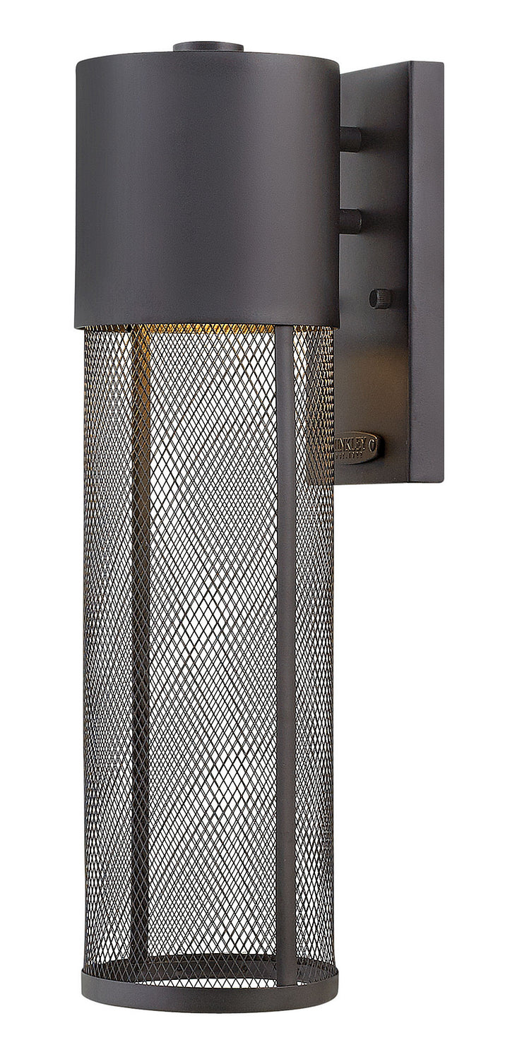 Aria Medium Wall Mount Lantern in Black