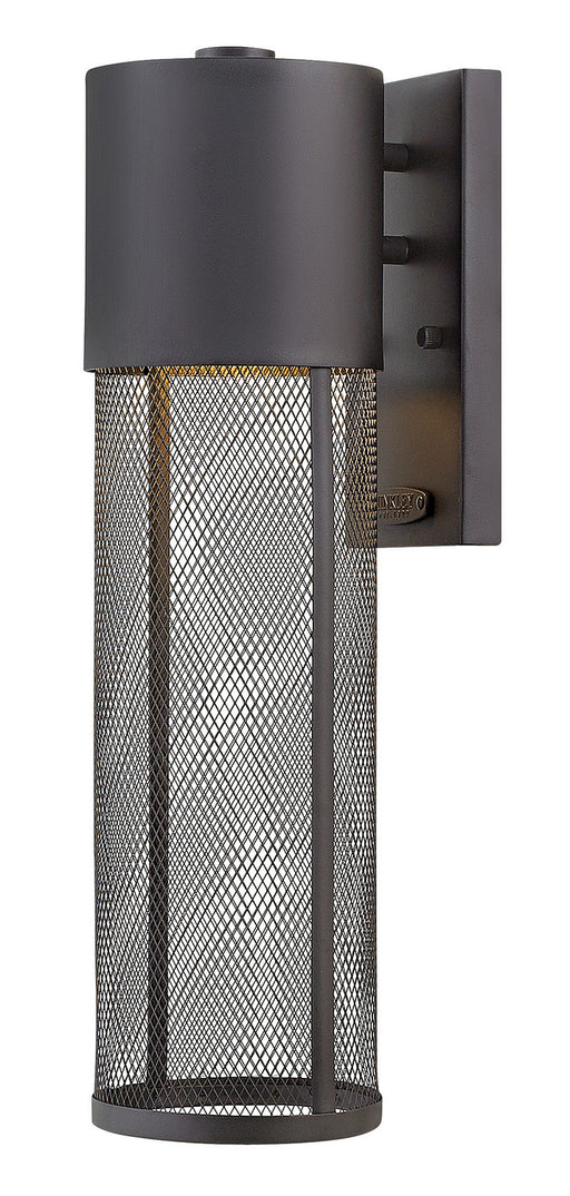 Aria Medium Wall Mount Lantern in Black