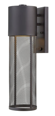 Aria Medium Outdoor Wall Sconce in Black