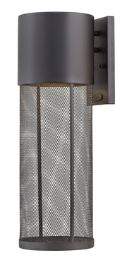 Aria Large Outdoor Wall Sconce in Black