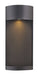 Aria Medium Wall Mount Lantern in Black